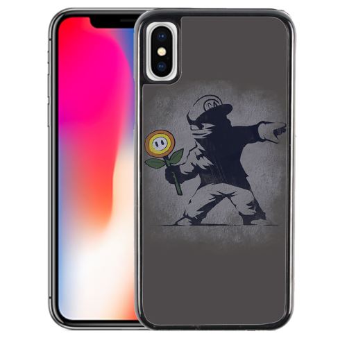 Coque pour iPhone XR mario tag