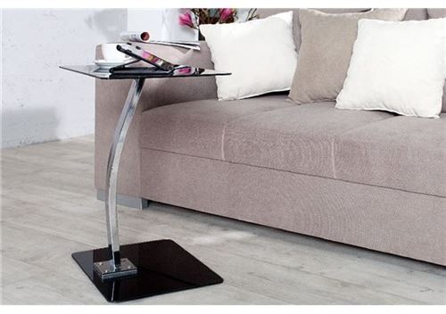 Chloé Design - Table d'appoint design Torra - noir