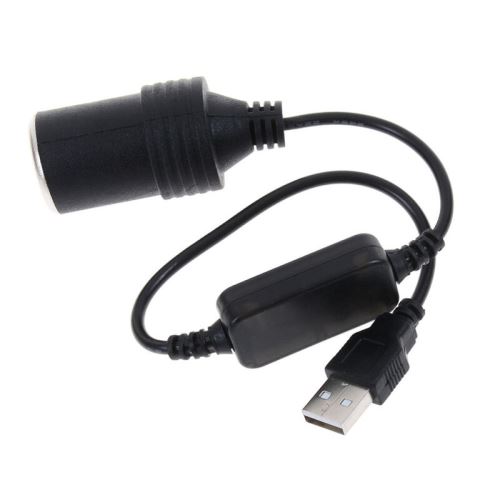 Port USB vers 12V allume-cigare pour voiture Adaptateur d'alimentation  Câble