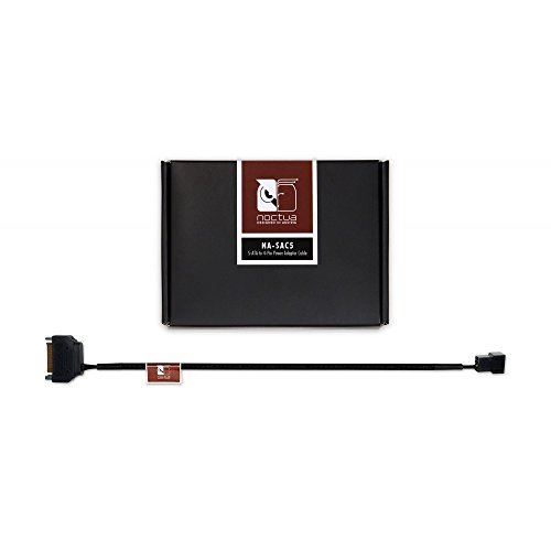 noctua noctua na-sac5 adapterkabel sata auf 3/4-pin noir