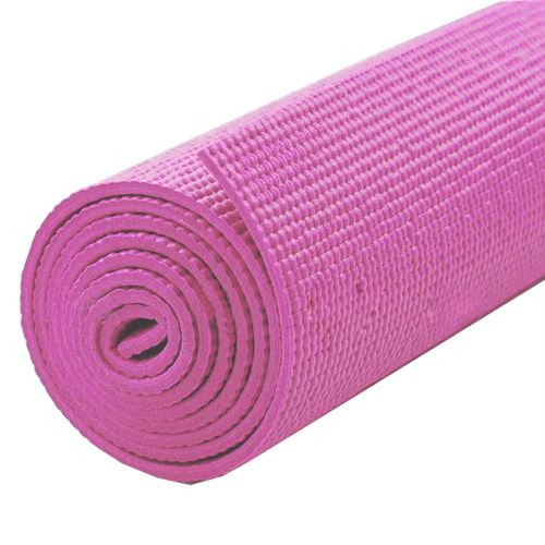 Kabalo tapis de yoga 183cm x 61cm - rose - Avec bandoulière -