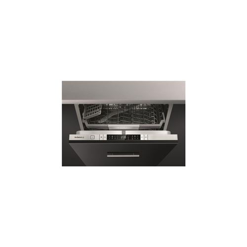 De Dietrich DV91442J - Lave-vaisselle - intégrable - Niche - largeur : 60 cm - profondeur : 58 cm - hauteur : 82 cm - inox/noir