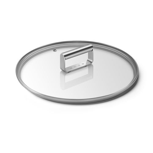 Non Communiqué Verre Transparent Couvercle En Verre 28 Cm - Smeg - Transparent - Verre