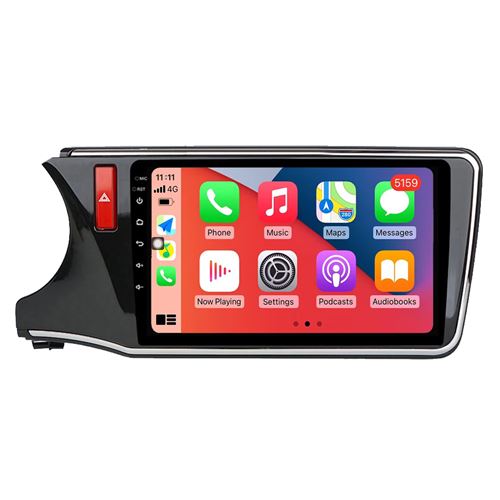 Autoradio Multimédia RoverOne Android 2Go RAM 32Go ROM GPS pour Honda City 2015-2018 CarPlay Android Auto