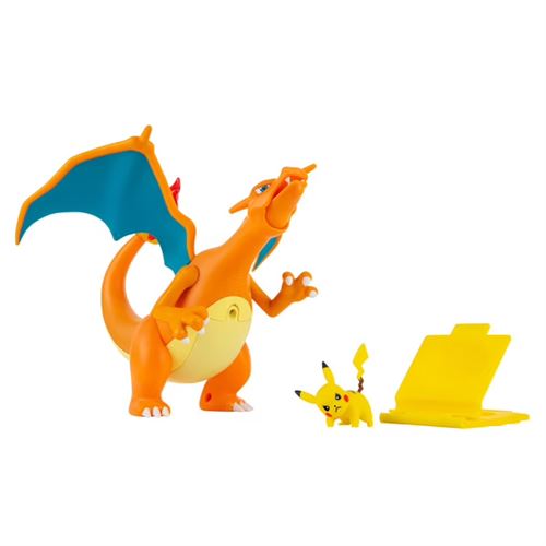 Non Communiqué Jaune Figurine Deluxe Dracaufeu - Pokemon