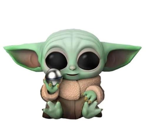 Figurine Hot Toys COSB746 - Star Wars : The Mandalorian - The Child & Knob