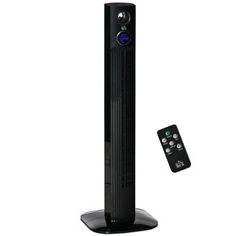 Ventilateur Colonne Maltec WK500Wt Avec Ioniseur - Noir, 45W, Télécommande, Timer - 102 Cm - Neuf