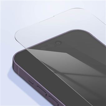 Verre Incassable pour iPhone 14 Pro Dureté 9Hplus Garantie à vie Force Glass Transparent