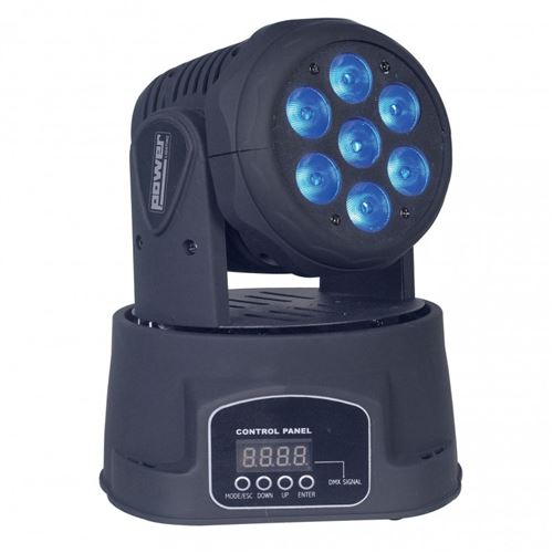 Power Lighting Lyre Wash 84w Quad - Lyre Wash 7x12W 4-en-1