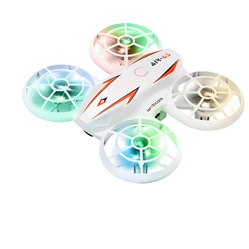 Drone SZSMART 6min Blanc antichute et anticollision à lumière froide Autonomie de la batterie