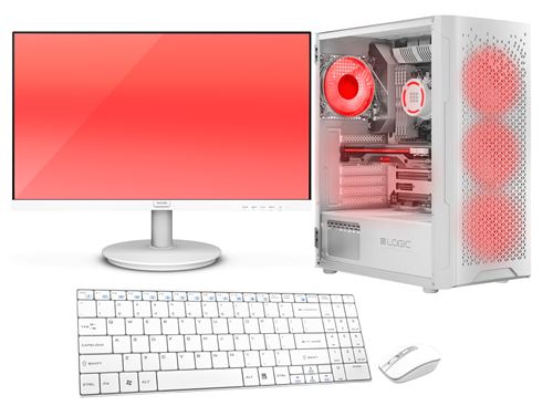 VIST Gaming Core i5 12400F - RAM 32Go - RTX 3050 - SSD 1To M.2 - WIFI - LCD 24 - Windows 11 Pro