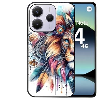 Coque Arrière Pour Xiaomi Redmi Note 14 Pro 4G - Motif Tropical Et Fleurs - TPU Souple - Neuf