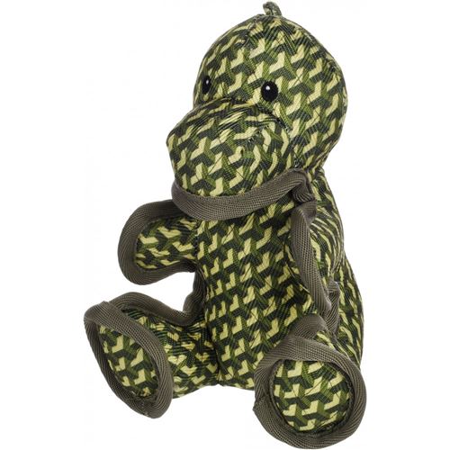 Jouet Strong Stuff Dino vert 23 cm. pour chien. - Flamingo Pet Products - FL-521037
