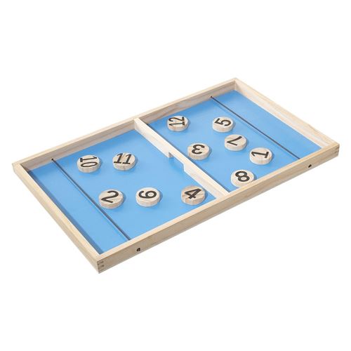Jeu D'Adresse En Bois Passe Trappe 57Cm Mdf Bleu