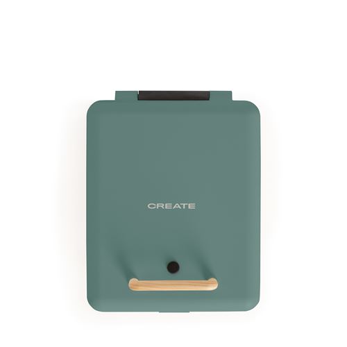 CREATE Stone Studio - Appareil &Agrave; Croque-monsieur, Grill Et Gaufrier &Agrave; Plaques Interchangeables