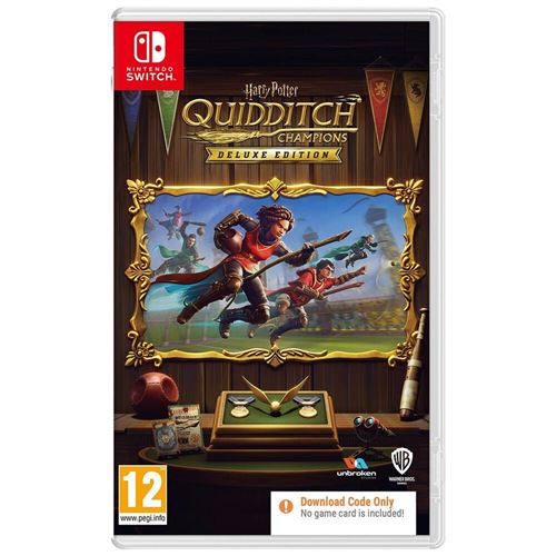 Warner Bros.Entertainment France Harry Potter: Champions De Quidditch Edition Deluxe Nintendo Code In A Box Switch