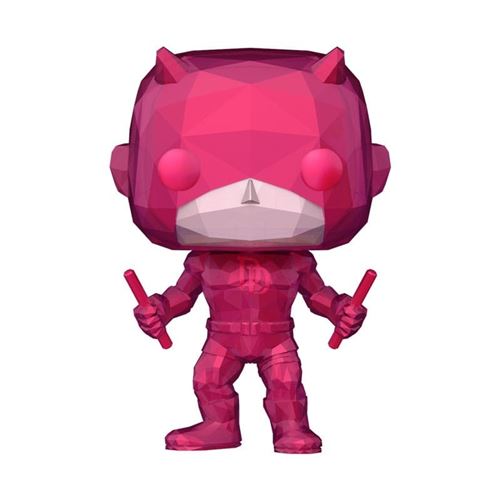 Non Communiqué Daredevil 60Th Anniversary - Figurine Pop! Daredevil (Facet) 9 Cm