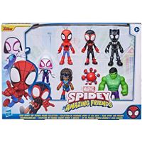Pack de 7 figurines Spidey And His Amazing Friends Marvel