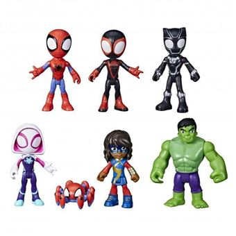 Figurine Spidey Géante 22 Cm - Articulée Avec Accessoire Toile, Jouet Enfant 3 Ans Et + Marvel