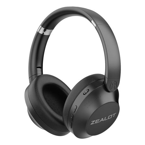 Yonis Noir Casque Audio Bluetooth Réduction De Bruit Confortable Et Longue Autonomie - Image 3