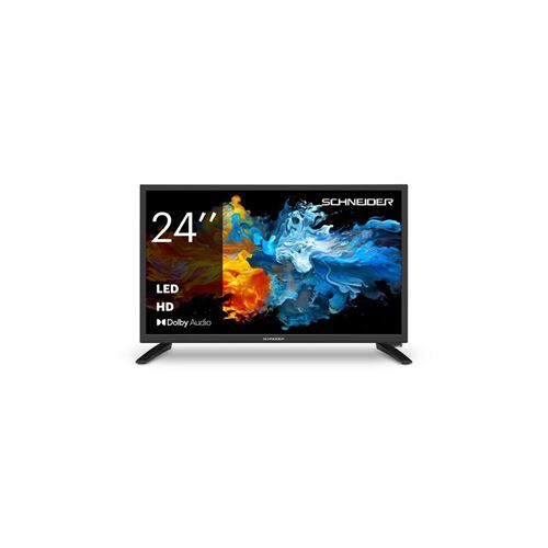 TV LED Direct Schneider 24A3VX 24 pouces HD Noir