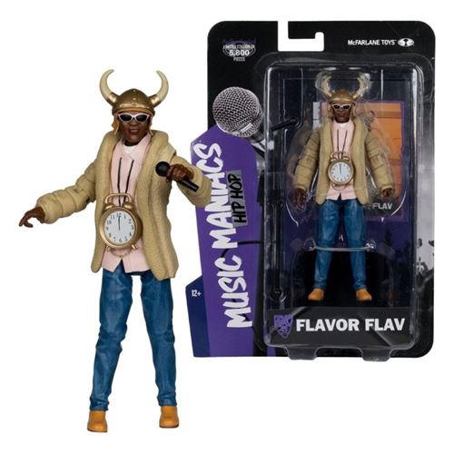 PUBLIC ENEMY FLAVOR FLAV フィギュア Public Enemy Rap Stars Flava Flav Action Figure | eBay