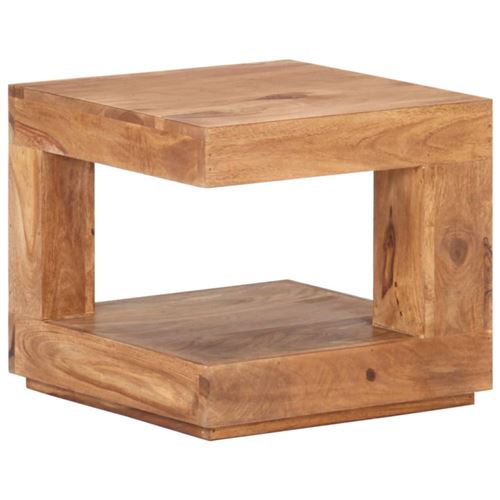 Vidaxl Table Basse - Bois D'acacia Massif - Image 3