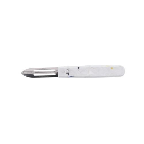Non Communiqué Blanc Eplucheur 5.5 Cm Crante Sense - Jean Dubost - Acier Inoxydable (Inox)