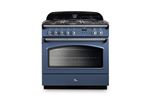 PIANO DE CUISSON CLASSIC FX TAB GAZ 90 CM ROCHE BLEUE CHROME