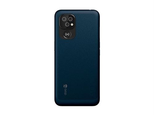 DORO 8200 Secure - 4G smartphone - RAM 4 Go / Mémoire interne 64 Go - microSD slot - 6.1 - 1560 x 720 pixels - 3 x caméras arrière 16 MP, 2 MP, 2 MP - front camera 5 MP - avec Déclencheur d alarme Doro 3500 - bleu foncé
