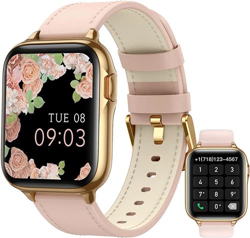 Parsonver Montre Connectée Femme, 1,69 Smartwatch Bluetooth