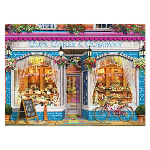 Puzzle Eurographics - Cups Cakes & Company, 1000 pièces