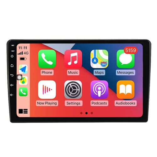 Autoradio Multimédia RoverOne Android OS 2Go RAM 32Go ROM GPS Hyundai Azera 2006 - 2010 CarPlay Android Auto