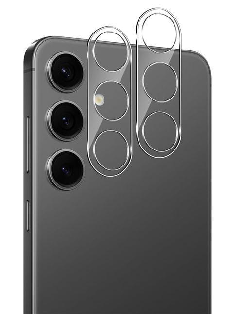 Verres Protection Camera Arriere Transparent X2 Pour Samsung Galaxy S24 Little Boutik©