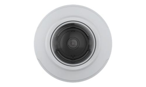 AXIS M3064-V - Caméra de surveillance réseau - dôme - anti-poussière / imperméable / résistant aux dégradations - couleur (Jour et nuit) - 1280 x 720 - 720p - iris fixe - Focale fixe - câblé - LAN 10/100 - MJPEG, H.264, H.265, MPEG-4 AVC - PoE