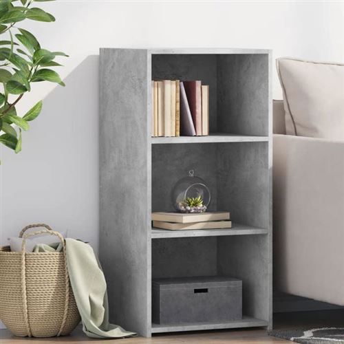 vidaXL - Buffet - 45x41x93 cm - Gris Béton - Image 3