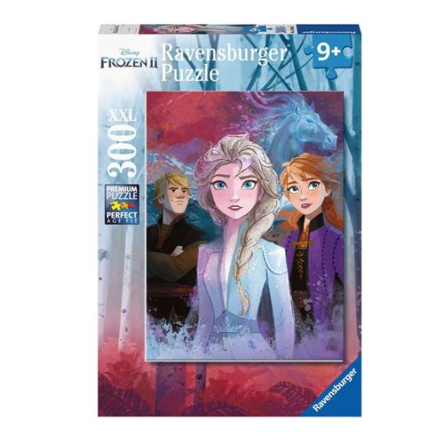 Puzzle 300 Pièces Xxl : La Reine Des Neiges 2 (Frozen 2) : Elsa, Anna Et Kristoff