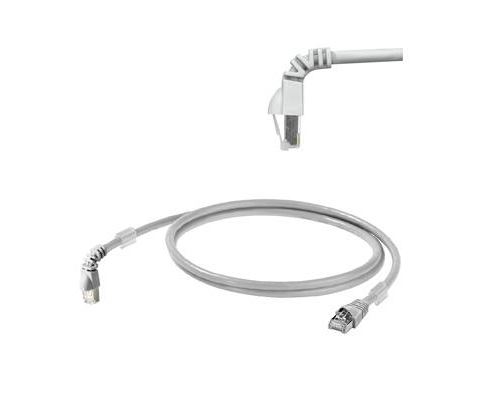 Weidmüller 1233160030 RJ45 Câble réseau, câble patch CAT 6a S/FTP 3.00 m gris certifié UL