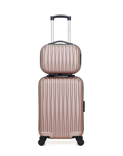 Lg Lot De 2 Valises Volga-H : Doré Rose - Image 2