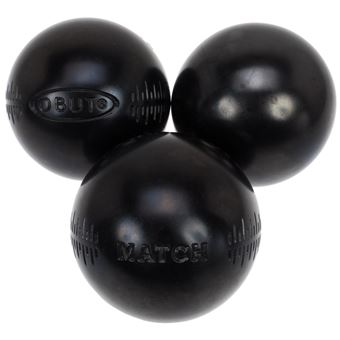 Boules De Pétanque Obut Tout Terrain – Noir – Neuves Sous Emballage