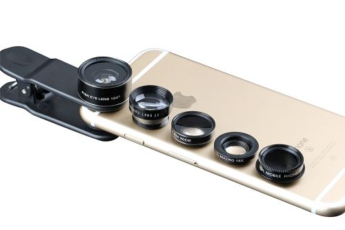 Set 3 lentilles pour caméra téléphone portable personnalisé par KelCom