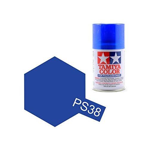 Peinture Lexan PS-38 bleu translucide - Tamiya 86038