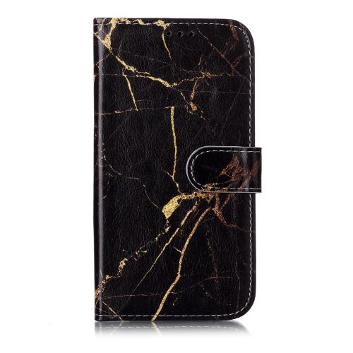 Etui en PU impression de modèle noir pour votre Apple iPhone XR 6.1 pouces (2019)