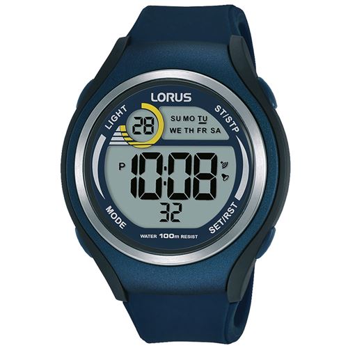 Lorus Montre Homme R2375LX9 Chronographe, Montre numeriqueBleu