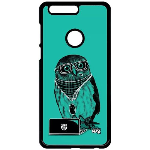 Coque Huawei Honor 8 Hiboux Geek Fond Vert