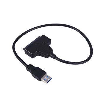 Adaptateur et convertisseur GENERIQUE CABLING® USB 3.0 vers SATA 22 Broches  Câble Adaptateur Convertisseur 2,5 Pouces Lecteurs de Disque Dur