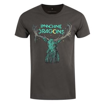 Imagine Dragons T-Shirt Elk In Stars Homme Gris - Taille M - 1