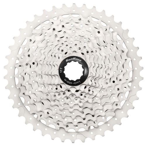 Lecteur de cassette SunRace MS3 10 vitesses + Champagne 11-42T