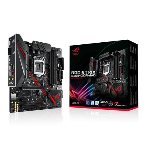 asus rog strix b365-g gaming noir