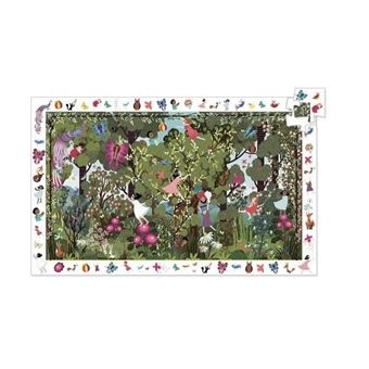 Puzzle enfant Djeco Jeux au jardin 100 pièces